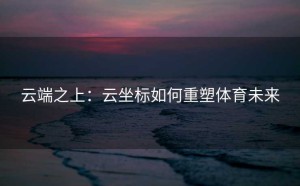 云端之上：云坐标如何重塑体育未来