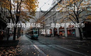 温州体育路邮编：一串数字里的城市温度