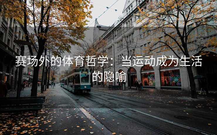 赛场外的体育哲学：当运动成为生活的隐喻