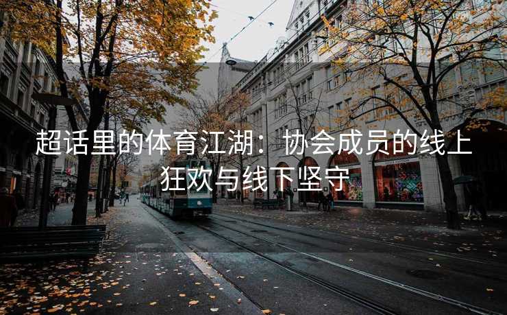 超话里的体育江湖：协会成员的线上狂欢与线下坚守