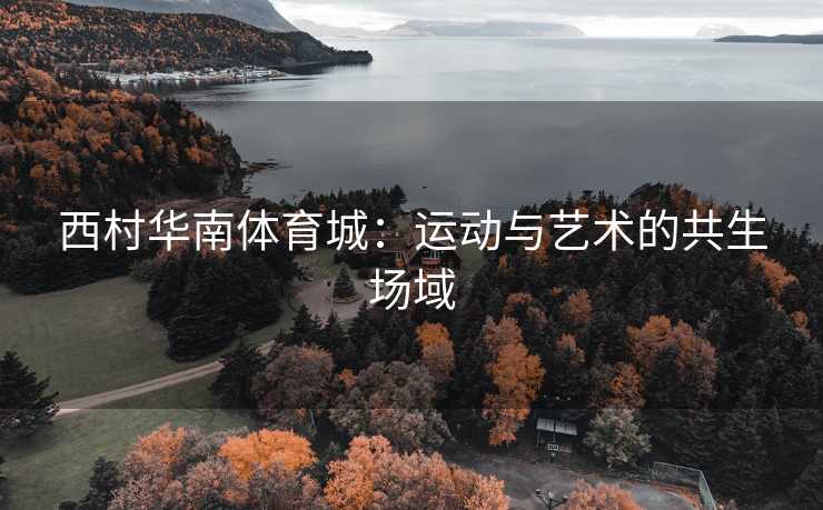 西村华南体育城：运动与艺术的共生场域