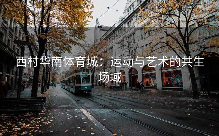 西村华南体育城：运动与艺术的共生场域