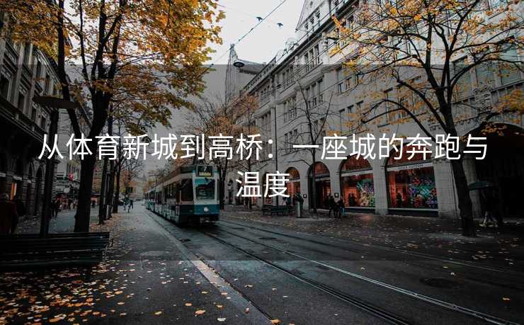 从体育新城到高桥：一座城的奔跑与温度