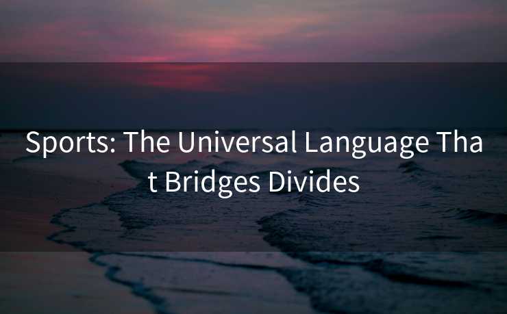 Sports: The Universal Language That Bridges Divides