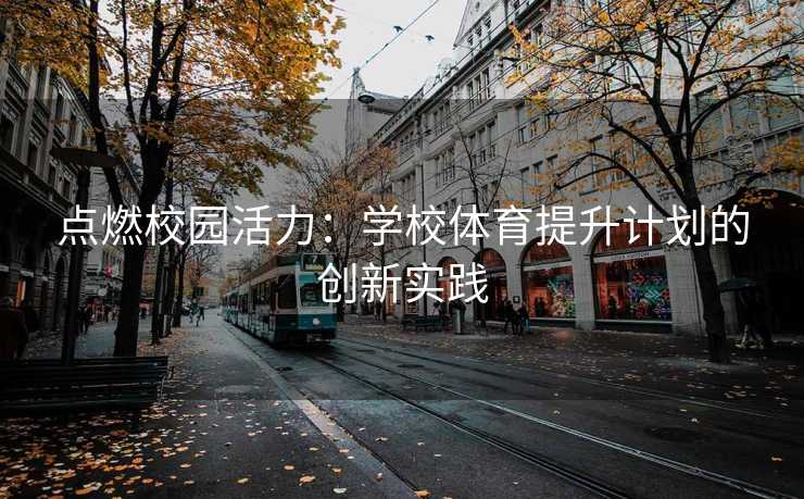 点燃校园活力：学校体育提升计划的创新实践